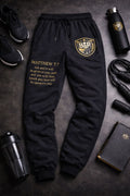 BBR Athletics “Matthew 7:7 — Faith & Strength Joggers”